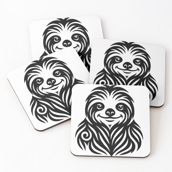 Item preview, Tribal sloth designed and sold by SpectrumShine.