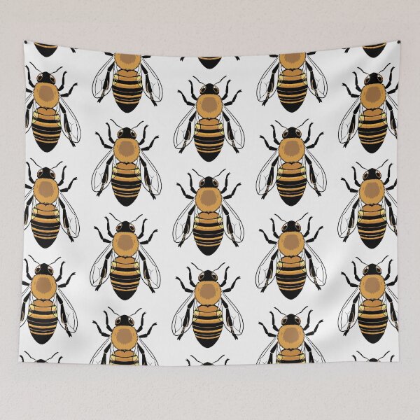 Aperçu de l'œuvre Abeille à miel jaune créée et vendue par DinoDoggie.