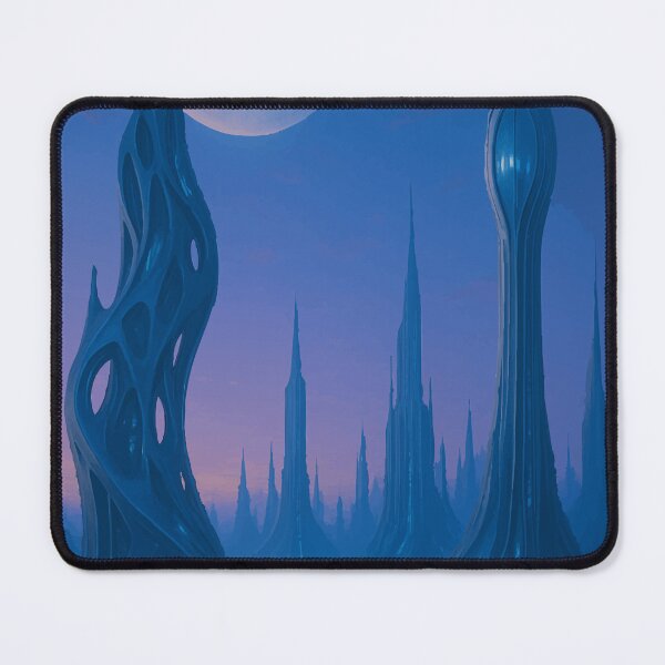 Item preview, Celestial Rise: Futureworld at Dusk designed and sold by AbstractAnom.