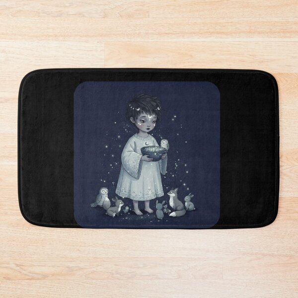Item preview, Starlit Child in Moonlit Forest designed and sold by PixCthulhu.