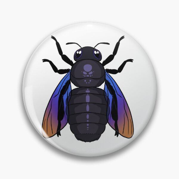 Item preview, Violet Carpenter Bee designed and sold by DinoDoggie.