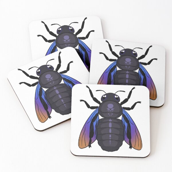 Item preview, Violet Carpenter Bee designed and sold by DinoDoggie.