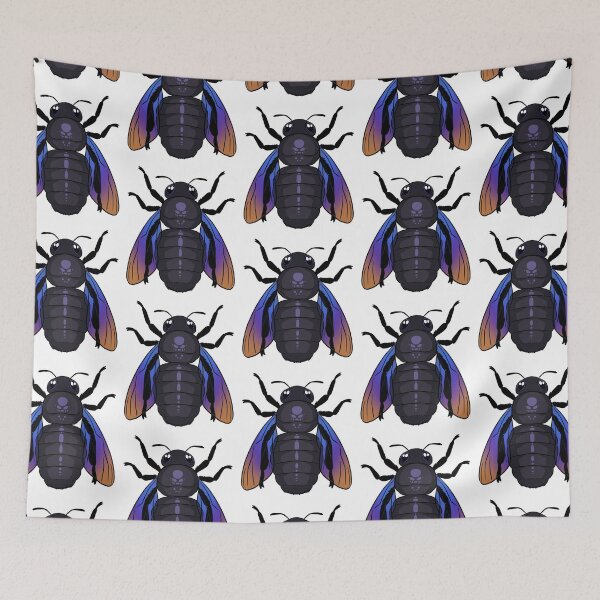 Item preview, Violet Carpenter Bee designed and sold by DinoDoggie.