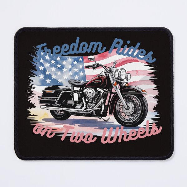 Item preview, Memorial Day for Motorcycle Enthusiasts – Freedom Rides on Two Wheels Shirt designed and sold by Slavicsoul.