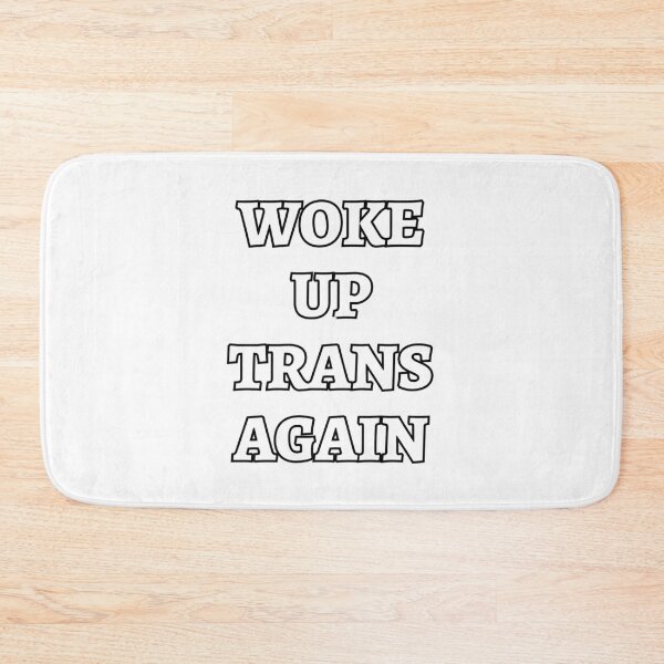 Item preview, Woke up trans again - funny trans humor designed and sold by Inspirationmotivation.