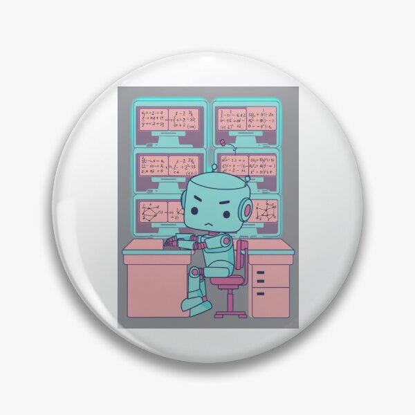 Item preview, Robot working on algorithms designed and sold by StormArte.