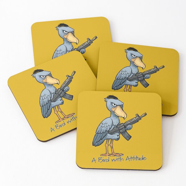 Item preview, A Bird with Attitude  Shoebill designed and sold by The Digital Compass.