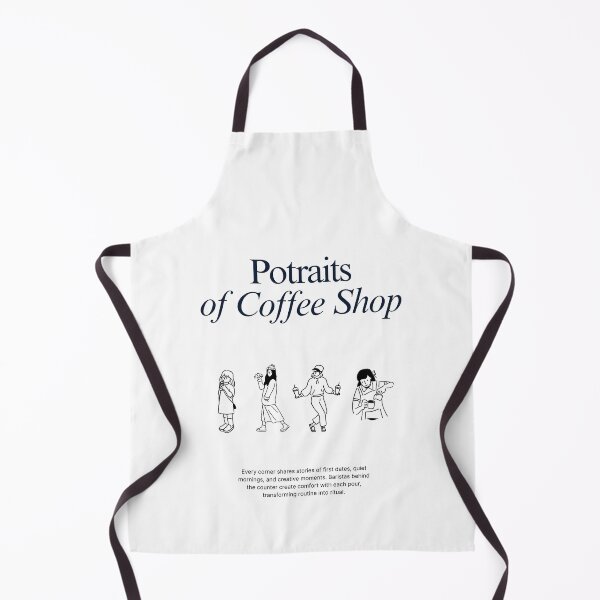 Item preview, Café Portraits: Minimalist Black & White Scene designed and sold by SmolSummer.Homie.