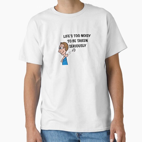 Item preview, Quirky Comic Quote: Noisy Life designed and sold by LucyBenedetti.