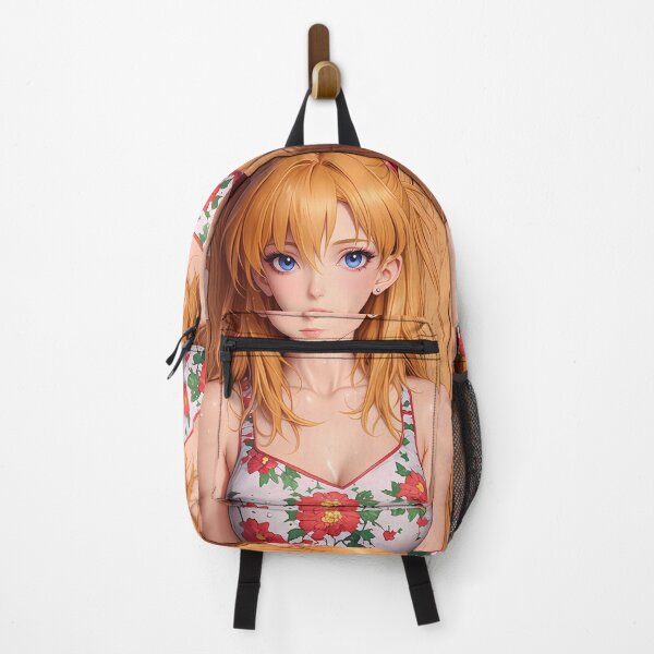 Item preview, Asuka Langley Soryu Evangelion Anime Girl Summer Floral Top Confidence designed and sold by kludtmiessek.