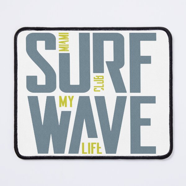 Item preview, Bold Surf Club Graphic – Miami Streetwear Typography Design designed and sold by PIXEL WORN.