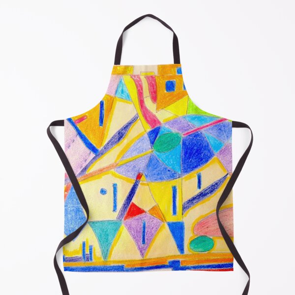 Item preview, town abstract designed and sold by Tereza Pilar Art.