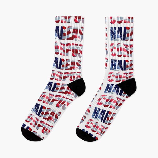 Item preview, The legal term “Habeas Corpus” with an overlay of the American flag.  designed and sold by funkyworm.
