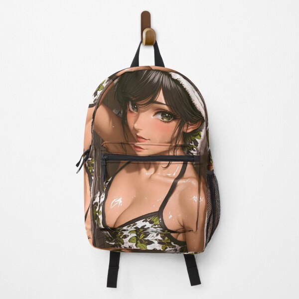 Item preview, Anchovy Girls und Panzer Wet Beauty Anime Girl Leaf Bikini Scene designed and sold by bolleykoldl.