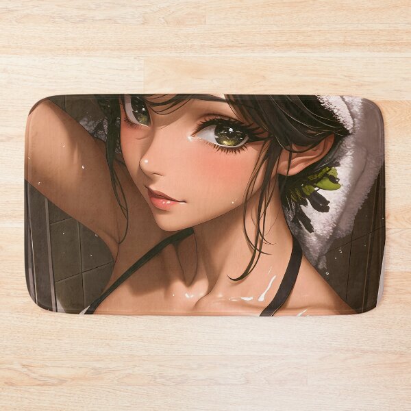 Item preview, Anchovy Girls und Panzer Wet Beauty Anime Girl Leaf Bikini Scene designed and sold by bolleykoldl.