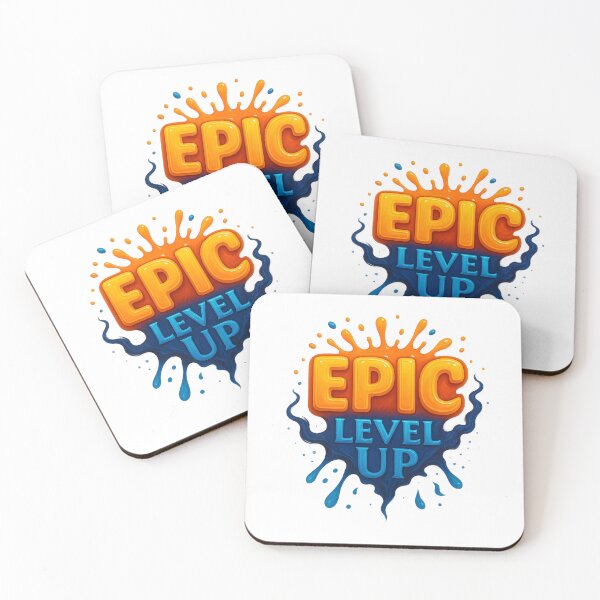 Item preview, EPIC LEVEL UP – For gamers who celebrate the next chapter designed and sold by LevelUpDark.