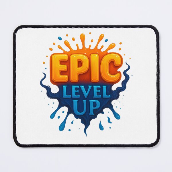 Item preview, EPIC LEVEL UP – For gamers who celebrate the next chapter designed and sold by LevelUpDark.