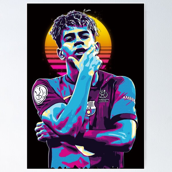 Item preview, Lamine Yamal goal celebration  designed and sold by MAX MILLER.