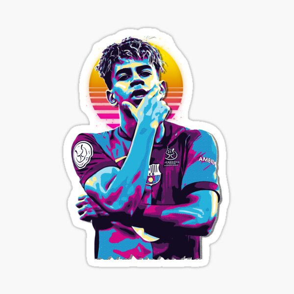 Item preview, Lamine Yamal goal celebration  designed and sold by MAX MILLER.