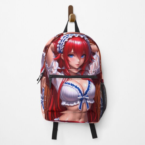 Item preview, Rias Gremory High School DxD Anime Girl Maid Outfit Red Hair Seductive Innocence designed and sold by rivettlihuiq.