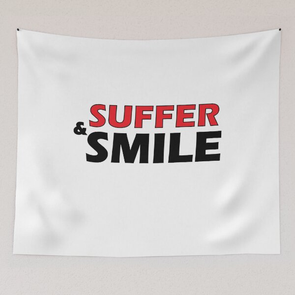 Item preview, suffer and smile designed and sold by Positive Mindzet!.