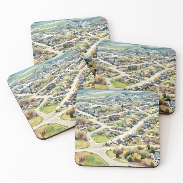 Item preview, Suburban Spring designed and sold by RCWatercolours.