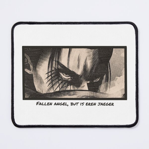 Item preview, Fallen angel, but is Eren Jaeger designed and sold by Mystical Illustrations.