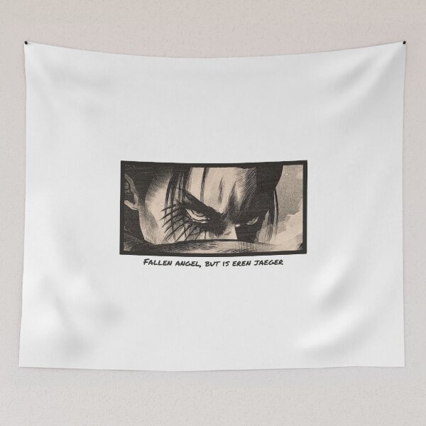 Item preview, Fallen angel, but is Eren Jaeger designed and sold by Mystical Illustrations.