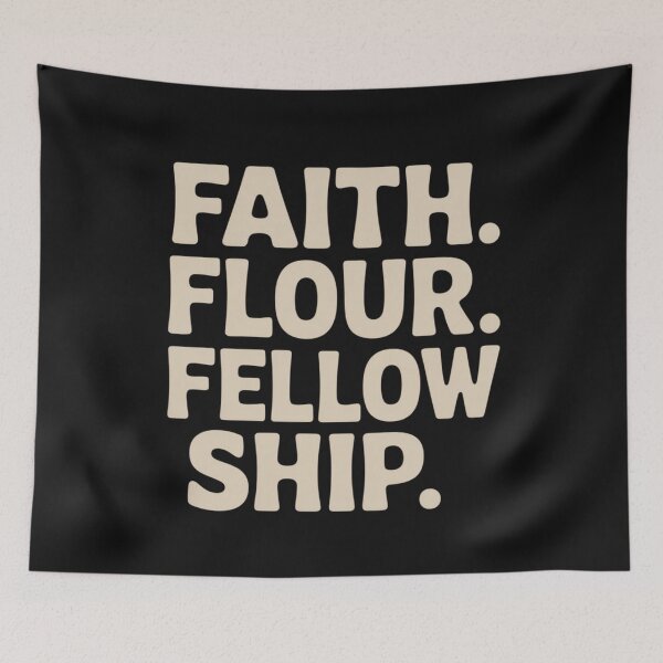 Item preview, Faith. Flour. Fellowship. designed and sold by SignumShop.