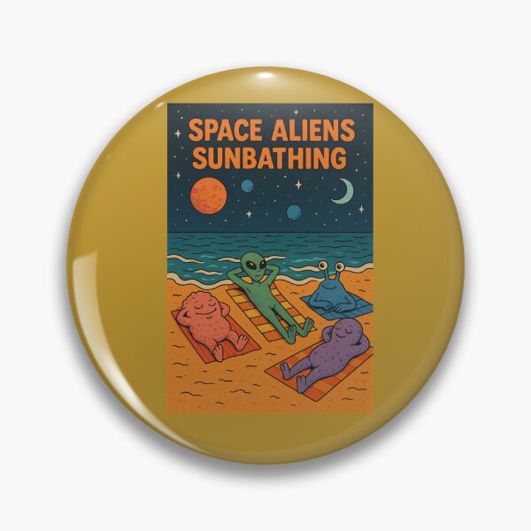 Item preview, Cosmic Beach Day: Sunbathing Space Aliens designed and sold by MarylinMonroeMi.