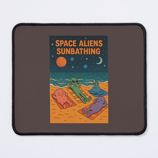 Item preview, Cosmic Beach Day: Sunbathing Space Aliens designed and sold by MarylinMonroeMi.