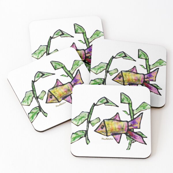 Item preview, pesce Squadrato - Squared Fish designed and sold by PinoNatalizio.
