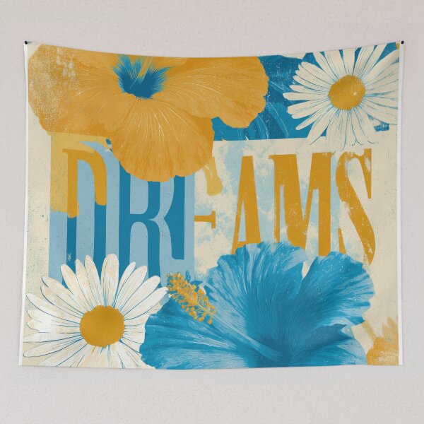 Item preview, Vintage ‘DREAMS’ Floral designed and sold by BlissxPals.