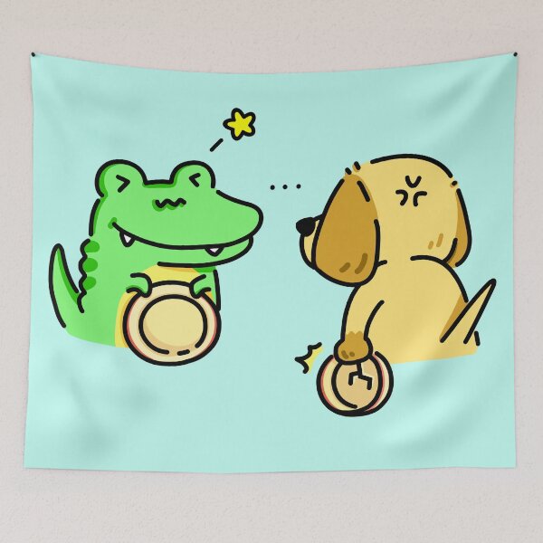 Item preview, Dog and Croc designed and sold by Random 00.