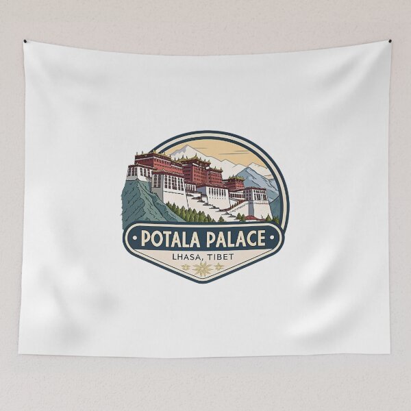 Item preview, Potala Palace Lhasa, Tibet designed and sold by likbatonboot.