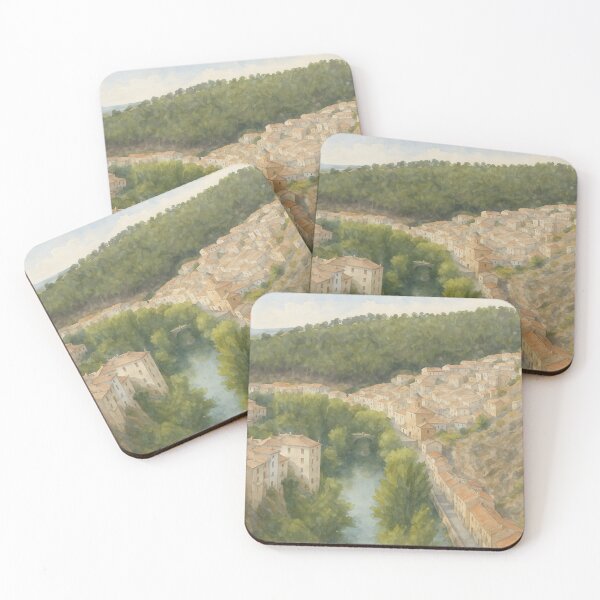 Item preview, Cuenca seen from the San Pablo Bridge designed and sold by Miradas del Mundo.