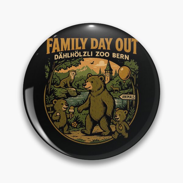 Item preview, Bern Switzerland Dählhölzli Zoo Family Day Out designed and sold by zzz888.