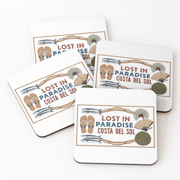 Item preview, Lost in Paradise Costa del Sol Print – Retro Summer Design designed and sold by StormArte.