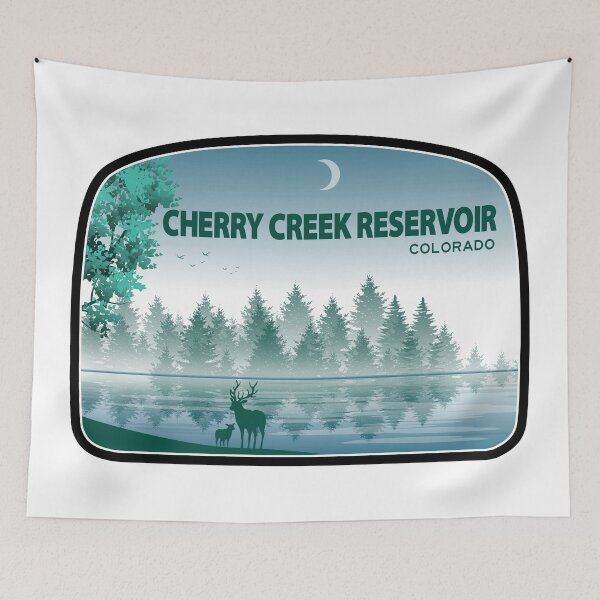 Item preview, Cherry Creek Reservoir Colorado Deer designed and sold by Esskay Designs.