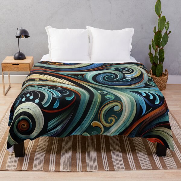 Item preview, New Zealand Māori Paua Pattern Koru Design 406 designed and sold by GrinGalore.