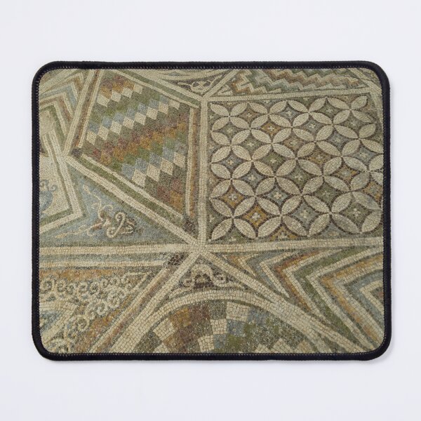 Item preview, Antique Roman Mosaic Carpet of Intricate Interlocking Forms designed and sold by Georgia Mizuleva.
