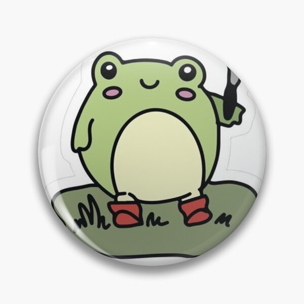 Item preview, A funny frog sticker designed and sold by JossDesign15.