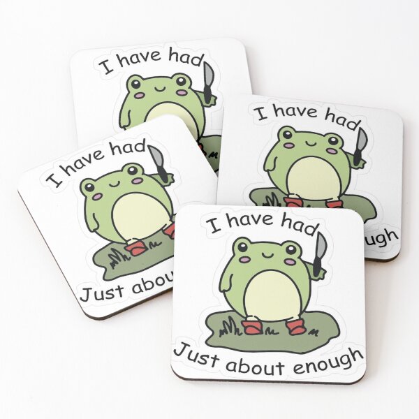 Item preview, A funny frog sticker designed and sold by JossDesign15.