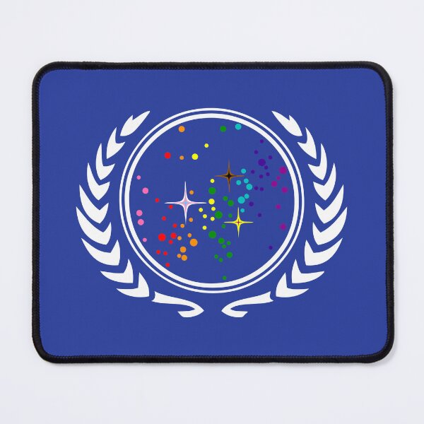Item preview, United Federation of Pride (white) designed and sold by BeccaPaintmore.