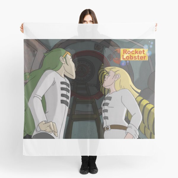 Rocket Lobster Concept Art Scarf