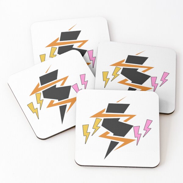 Item preview, colorful lightning bolts designed and sold by khalifakhalifa.