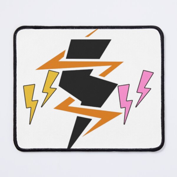Item preview, colorful lightning bolts designed and sold by khalifakhalifa.