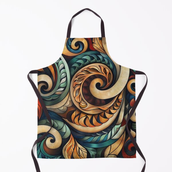 Item preview, New Zealand Māori Paua Pattern Koru Design 410 designed and sold by GrinGalore.