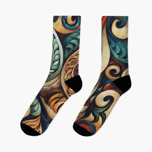 Item preview, New Zealand Māori Paua Pattern Koru Design 410 designed and sold by GrinGalore.