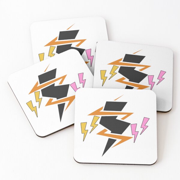 Item preview, colorful lightning bolts designed and sold by khalifakhalifa.